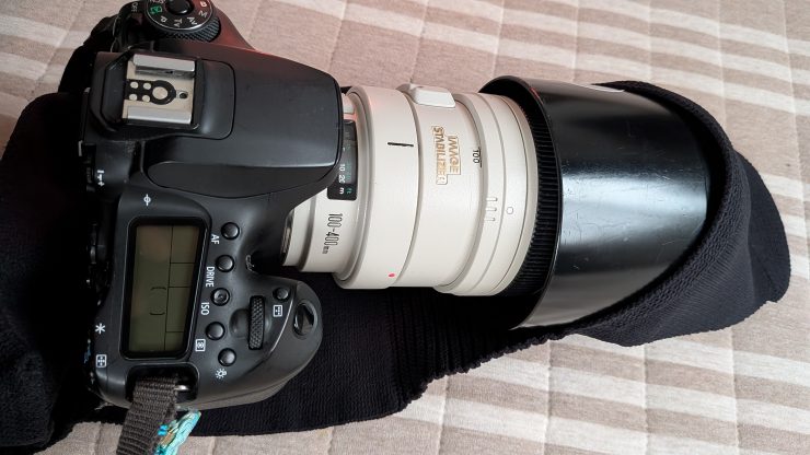 Canon EOS 90D ＋ Canon 100-400mm と _go polygon XL