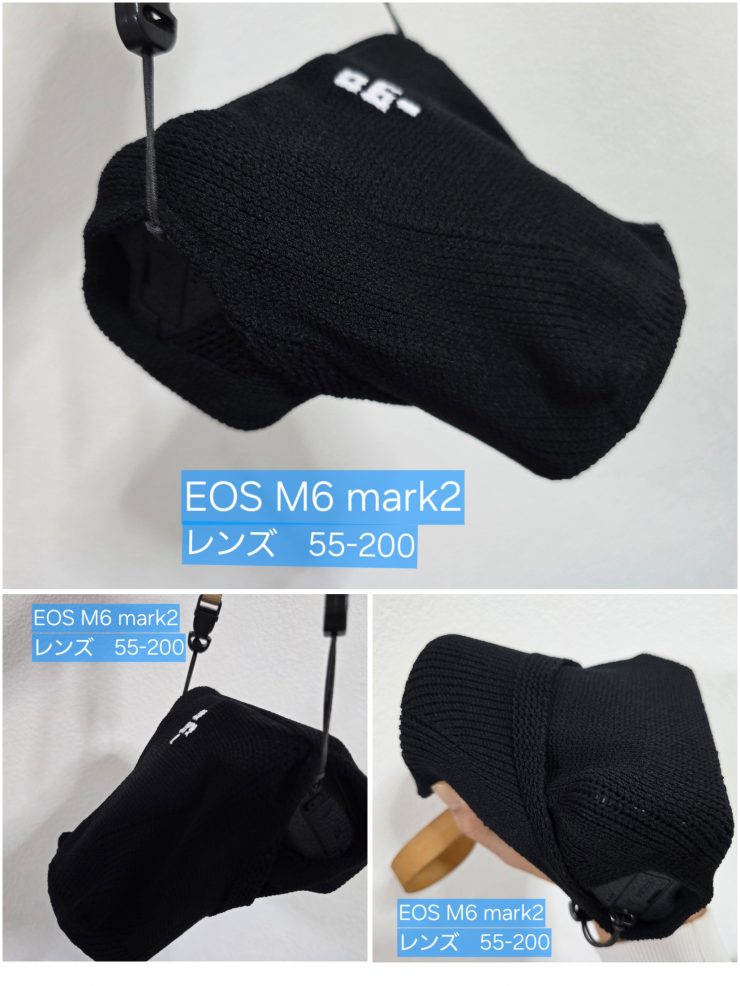 Canon EOS M6 Mark II＋55-200mm / 15-45mm  polygon S 試作モデル