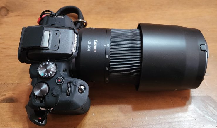 Canon EOS R10＋RF100-400mm と polygon XL試作モデル