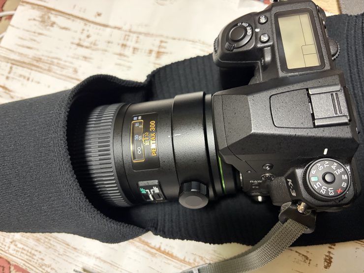 PENTAX K-3 ＋ smc PENTAX-DA★300mmF4と polygon XL 試作モデル