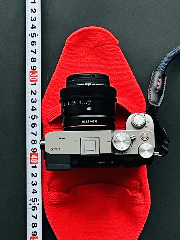 SONY α7C II＋FE 40mm F2.5 G と polygon S 試作モデル
