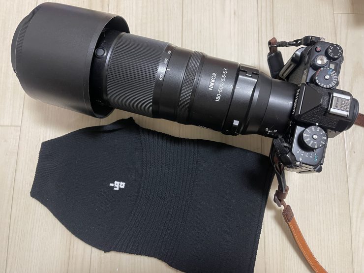 Nikon Zf＋Z 180-600mm f/5.6-6.3 と polygon XL 試作モデル
