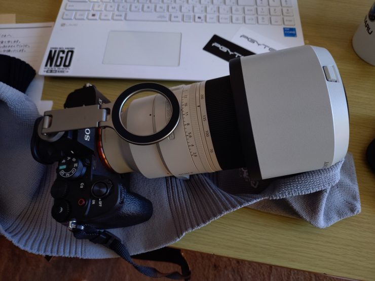 SONY α7 IV＋FE 70-200mm F2.8 GM OSS II と polygon XL 試作モデル
