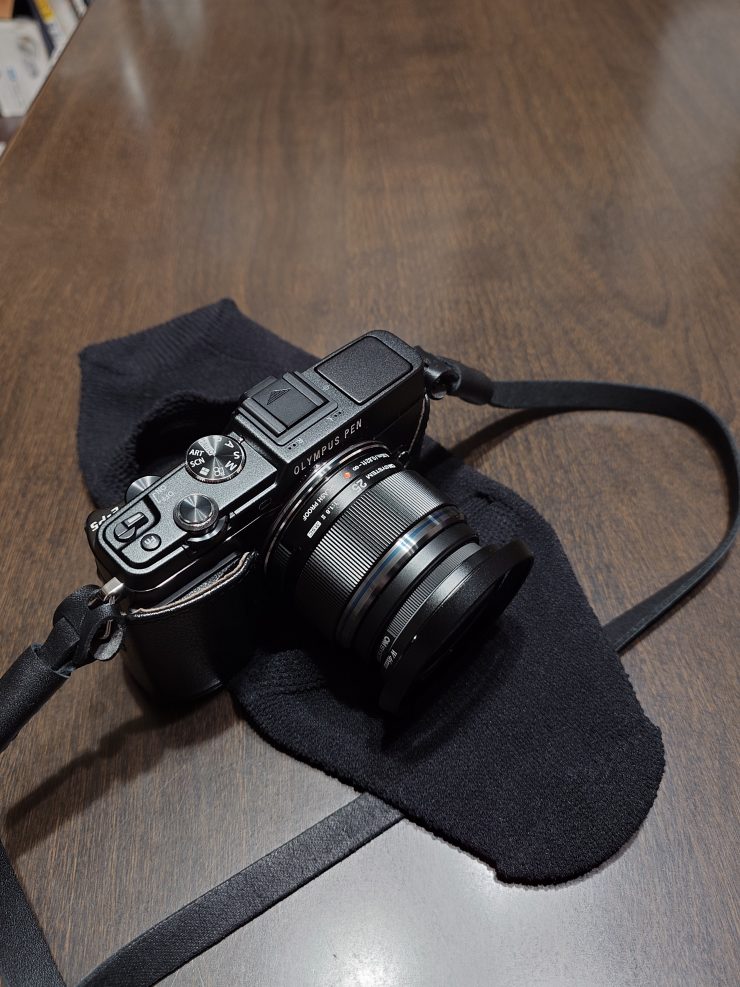 OLYMPUS PEN E-P5＋M.ZUIKO 25mm F1.8 と polygon S 試作モデル
