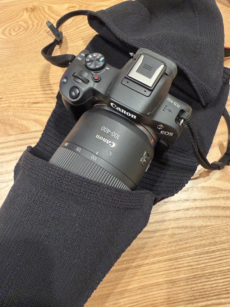 Canon EOS R50＋RF100-400mm F5.6-8 と polygon XL 試作モデル
