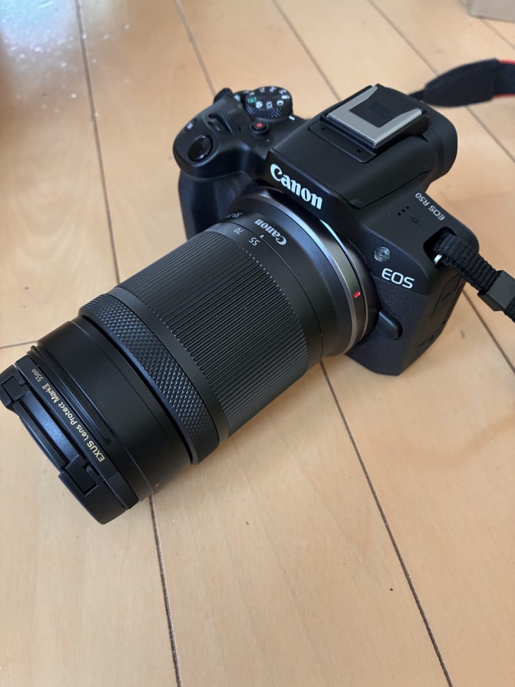 Canon EOS R50＋RF-S18-45mmf4.5-6.3/RF-S55-210mm f5-7.1 と polygon S 試作モデル