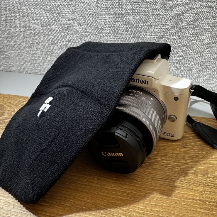 Canon EOS Kiss M2＋EF-M15-45mm F3.5-6.3 と polygon S 試作モデル