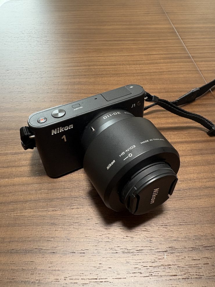 Nikon 1 J1＋1 NIKKOR VR 30-110mm と polygon S 試作モデル