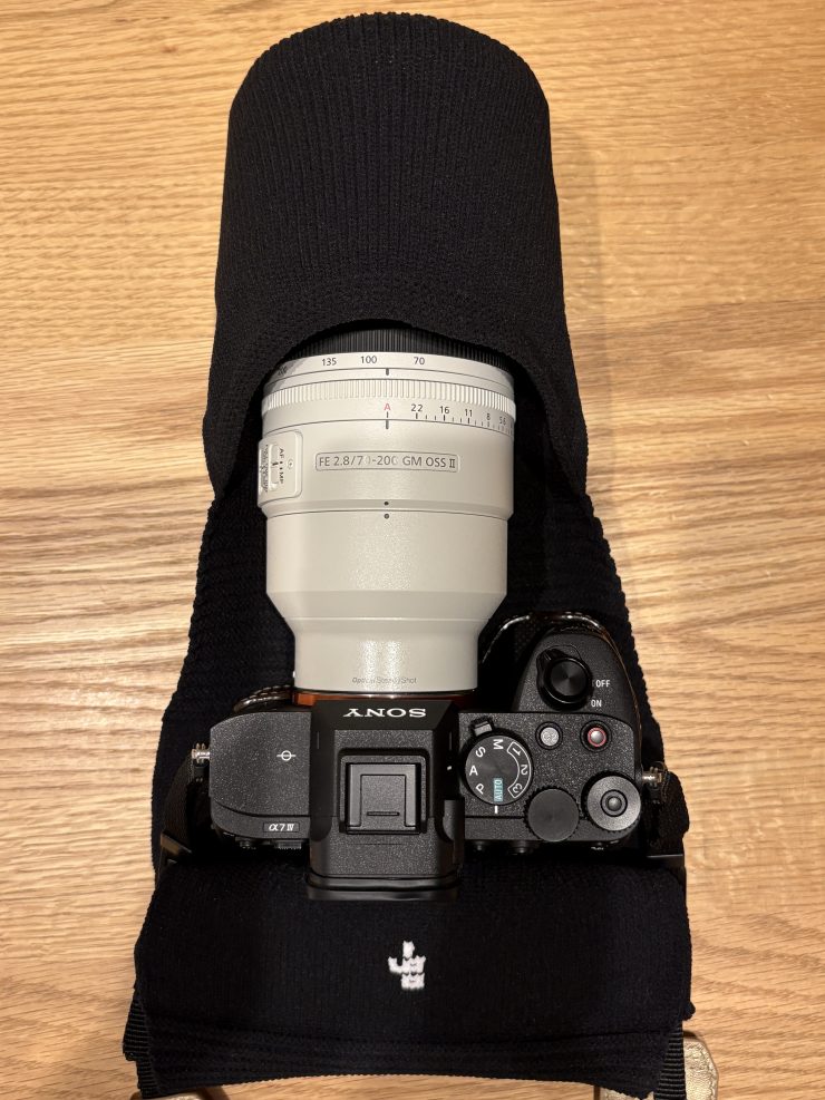 SONY α7 IV＋FE 70-200mm F2.8 II と polygon XL 試作モデル