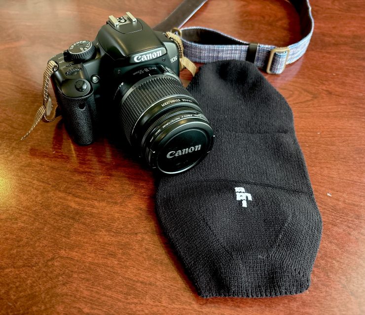 Canon EOS Kiss X2＋EF-S18-55mm F3.5-5.6 と polygon S 試作モデル