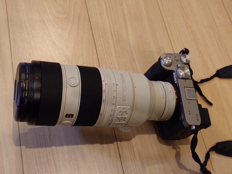 SONY α7C II＋FE 70-200mm F2.8＋1.4xテレコンバーターと_go polygon XL 試作モデル