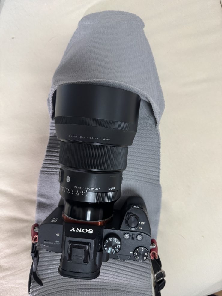 SONY α7 III＋SIGMA 85mm F1.4 と polygon XL 試作モデル