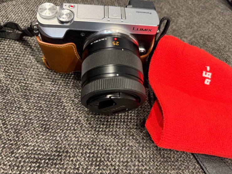 LUMIX GX7MK2＋SUMMILUX 25mm F1.4 と _go polygon S 試作モデル
