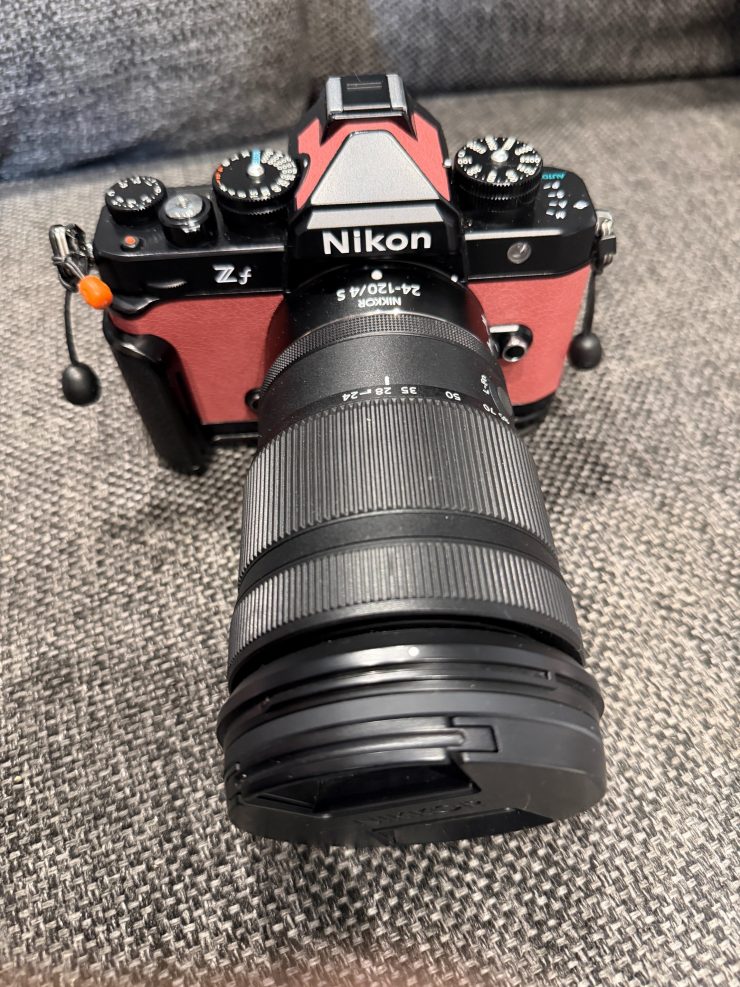 Nikon Zf＋Z 24-120mm f4と _go polygon XL 試作モデル