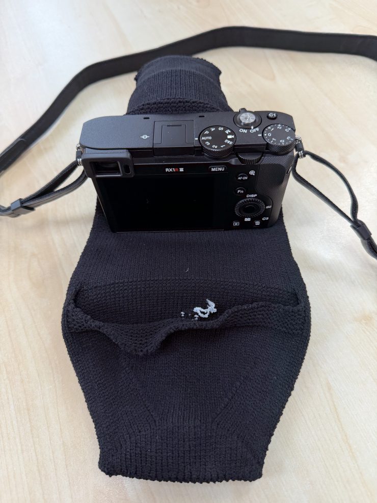SONY Cyber-shot DSC-RX1RM3 と polygon S 試作モデル(ブラック)