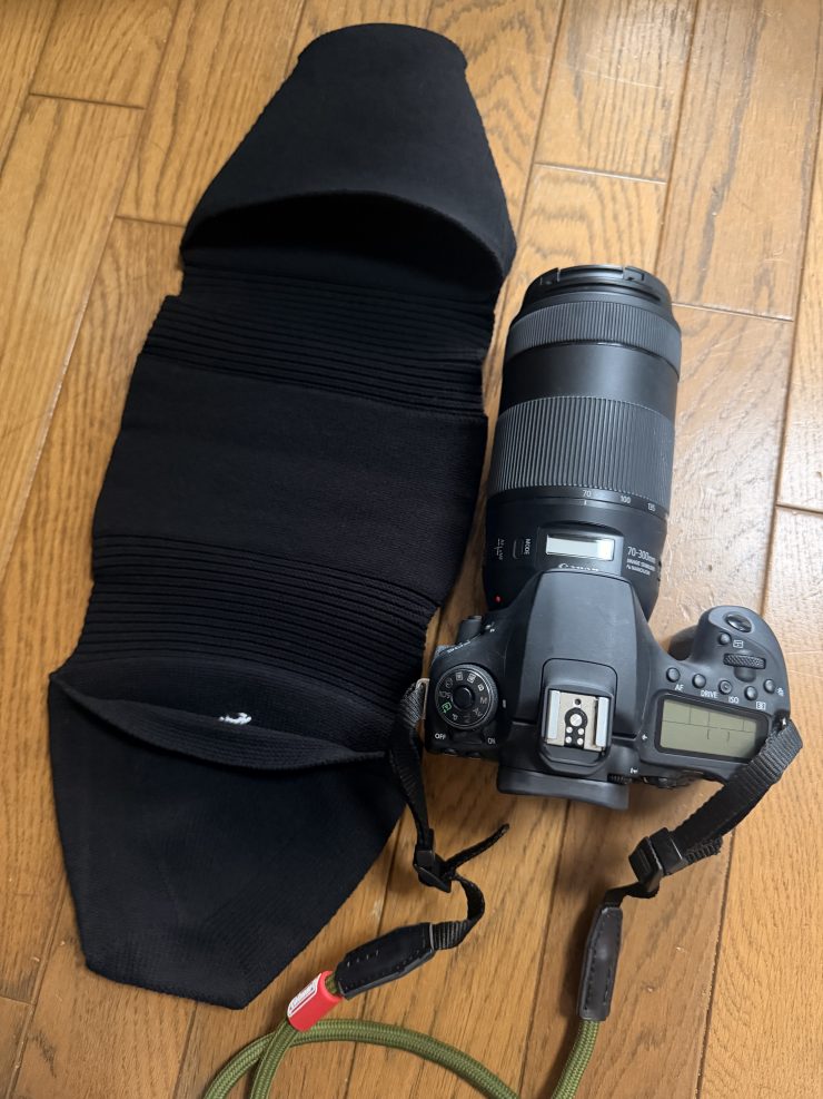 Canon EOS 90D＋EF70-300mm と_go polygon XL 試作モデル