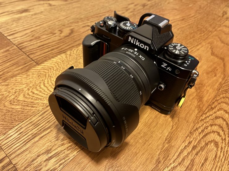 綺麗に包めました！（Nikon Zfc＋NIKKOR 16-50mm f2.8/polygon S 試作モデル）