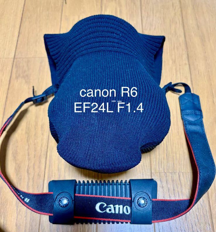 Canon EOS R6 Mark II＋マウントアダプター＋EF24mm F1.4と_go polygon XL 試作モデル-2個目