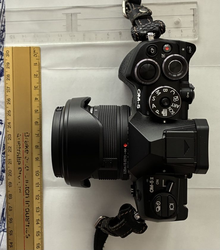 OM-5 Mark II＋M.ZUIKO DIGITAL ED 9-18mm F4.0-5.6 II と polygon S 試作モデル
