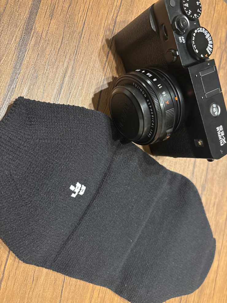 FUJIFILM X-E5＋XF23mm F2.8 と_go polygon S 試作モデル